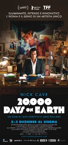 20,000 Days on Earth - Italian Movie Poster (xs thumbnail)