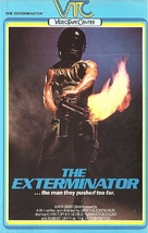 The Exterminator - Finnish VHS movie cover (xs thumbnail)