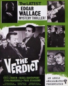 The Verdict - British Movie Poster (xs thumbnail)