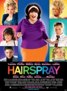 Hairspray - Danish Movie Poster (xs thumbnail)