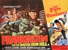 Frankenstein and the Monster from Hell - British Movie Poster (xs thumbnail)