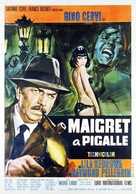 Maigret &agrave; Pigalle - Italian Movie Poster (xs thumbnail)