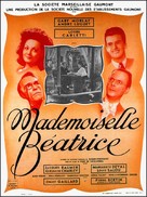 Mademoiselle B&egrave;atrice - French Movie Poster (xs thumbnail)