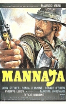 Mannaja - Finnish VHS movie cover (xs thumbnail)
