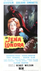 La jena di Londra - Italian Movie Poster (xs thumbnail)