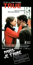 Paris, je t&#039;aime - German Movie Poster (xs thumbnail)