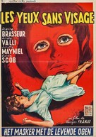 Les yeux sans visage - Belgian Movie Poster (xs thumbnail)