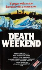 Death Weekend - British VHS movie cover (xs thumbnail)