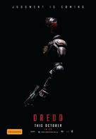 Dredd - Australian Movie Poster (xs thumbnail)