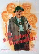 Oh, diese lieben Verwandten - German Movie Poster (xs thumbnail)