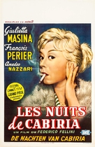 Le notti di Cabiria - Belgian Movie Poster (xs thumbnail)