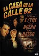 The House on 92nd Street - Spanish DVD movie cover (xs thumbnail)