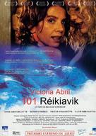 101 Reykjav&iacute;k - Spanish Movie Poster (xs thumbnail)