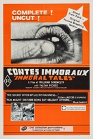 Contes immoraux - Australian Movie Poster (xs thumbnail)