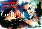 The Eddy Duchin Story - German Movie Poster (xs thumbnail)