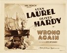 Wrong Again - Movie Poster (xs thumbnail)