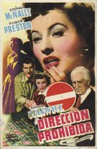 The Lady Gambles - Spanish Movie Poster (xs thumbnail)