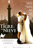 Tigre e la neve, La - Spanish Movie Poster (xs thumbnail)
