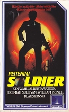 The Soldier - Finnish VHS movie cover (xs thumbnail)