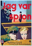 I Was a Spy - Swedish Movie Poster (xs thumbnail)