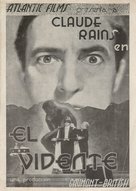 The Clairvoyant - Spanish Movie Poster (xs thumbnail)