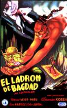 The Thief of Bagdad - Spanish Movie Poster (xs thumbnail)