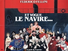 E la nave va - French Movie Poster (xs thumbnail)