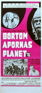 Beneath the Planet of the Apes - Swedish Movie Poster (xs thumbnail)