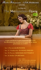 &quot;Metropolitan Opera: Live in HD&quot; - Spanish Movie Poster (xs thumbnail)