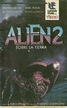 Alien 2 - Sulla terra - Argentinian VHS movie cover (xs thumbnail)