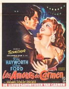 The Loves of Carmen - Belgian Movie Poster (xs thumbnail)