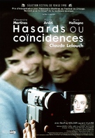 Hasards ou co&iuml;ncidences - French Movie Poster (xs thumbnail)