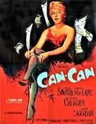 Can-Can - French Movie Poster (xs thumbnail)