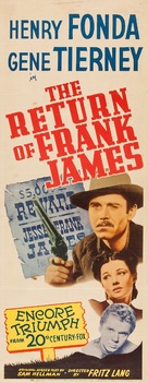 The Return of Frank James - Movie Poster (xs thumbnail)