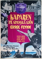 The Master of Ballantrae - Swedish Movie Poster (xs thumbnail)
