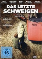 Das letzte Schweigen - German DVD movie cover (xs thumbnail)