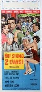 Noi siamo due evasi - Italian Movie Poster (xs thumbnail)