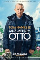 A Man Called Otto - Slovak Movie Poster (xs thumbnail)