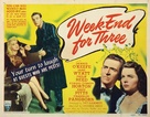 Weekend for Three - Movie Poster (xs thumbnail)