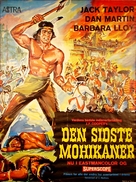 Uncas, el fin de una raza - Swedish Movie Poster (xs thumbnail)