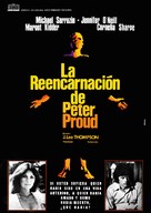 The Reincarnation of Peter Proud - Spanish Movie Poster (xs thumbnail)
