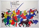 Shichinin no samurai - German Movie Poster (xs thumbnail)