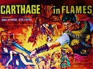 Cartagine in fiamme - British Movie Poster (xs thumbnail)
