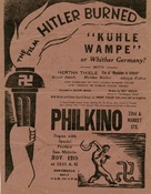 Kuhle Wampe - Wien behoort de wereld? - poster (xs thumbnail)