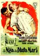 La figlia di Mata Hari - Spanish Movie Poster (xs thumbnail)