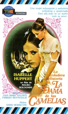 La storia vera della signora dalle camelie - Argentinian VHS movie cover (xs thumbnail)