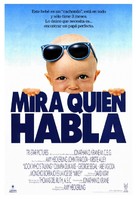 Look Who&#039;s Talking - Spanish Movie Poster (xs thumbnail)