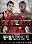 UFC 128: Shogun vs. Jones - Movie Poster (xs thumbnail)