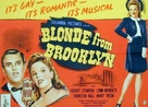 The Blonde from Brooklyn - Movie Poster (xs thumbnail)