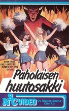 Satan&#039;s Cheerleaders - Finnish VHS movie cover (xs thumbnail)